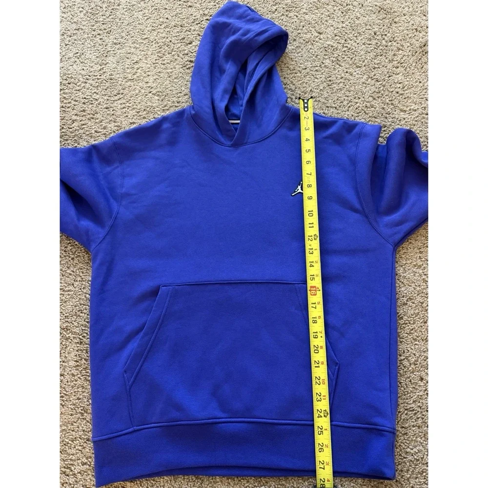 Jordan Brooklyn Fleece Pullover Hoodie Purple/blue Color Size Medium
